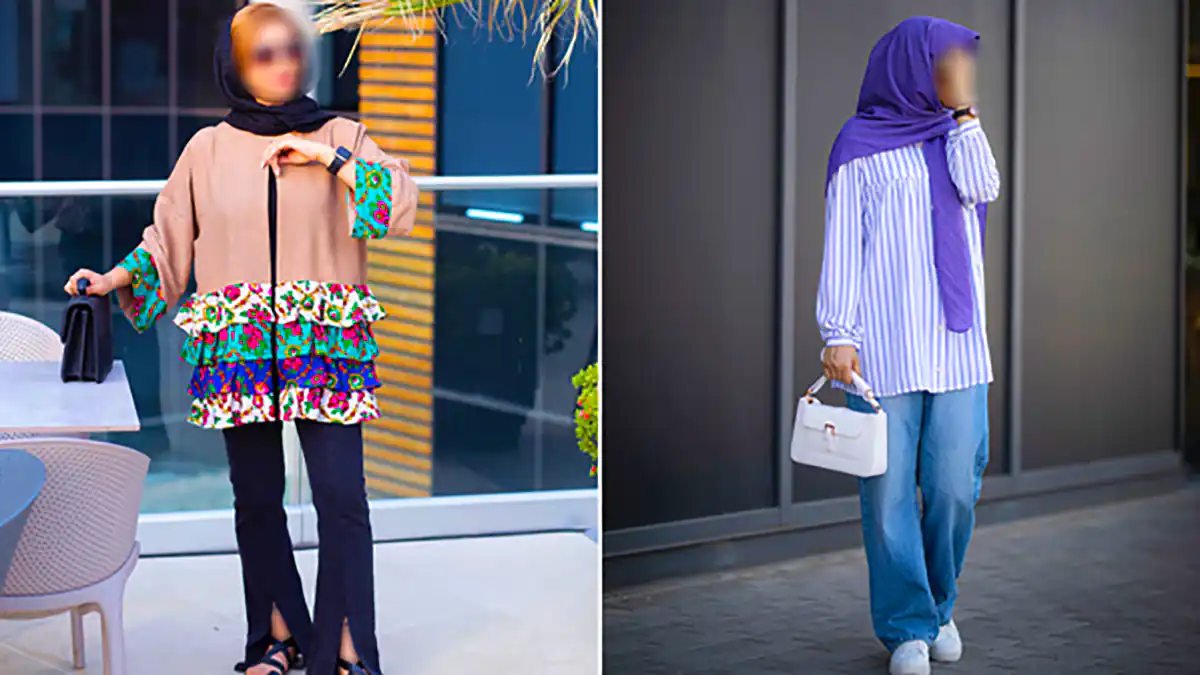 استایل زنانه شیک ترندی