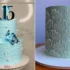 کیک با رنگ آبی آسمانی؛ 15 مدل شیک و مدرن برای مهمونی‌های خاص
