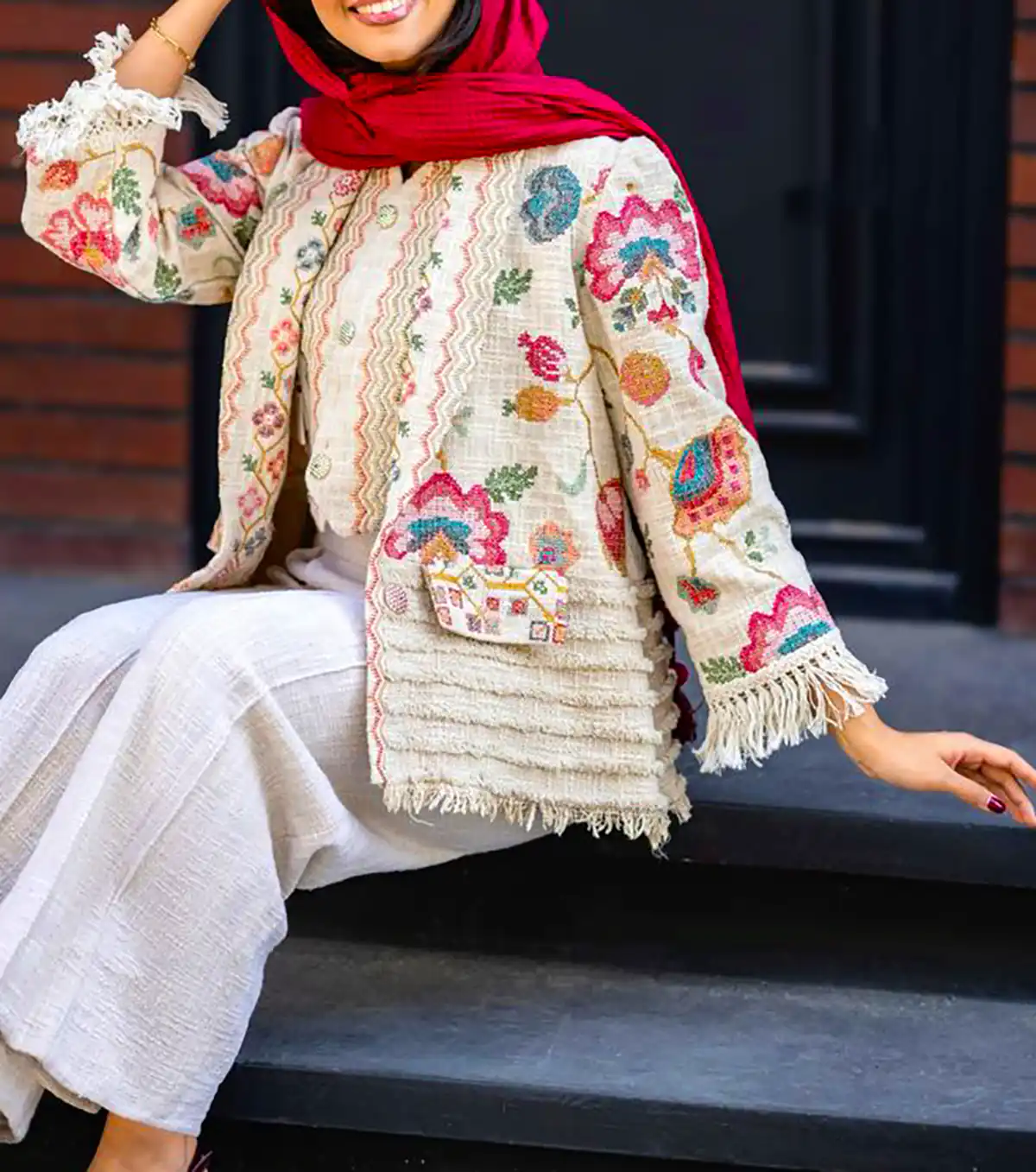 کت زنانه با پارچه مرغوب