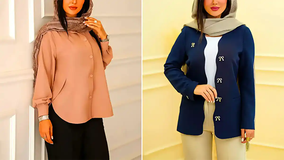 مانتو لوکس پائیزه زنانه