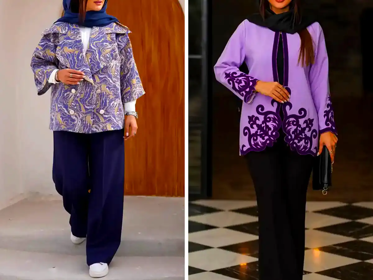 مانتو ساده مجلسی تابستونی
