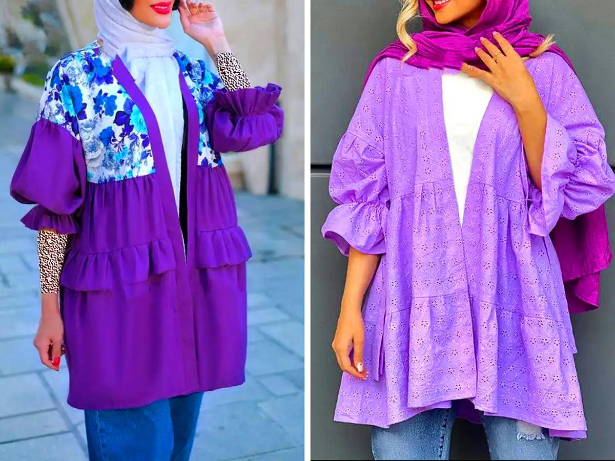 مانتو شیک برای خانم های جوان