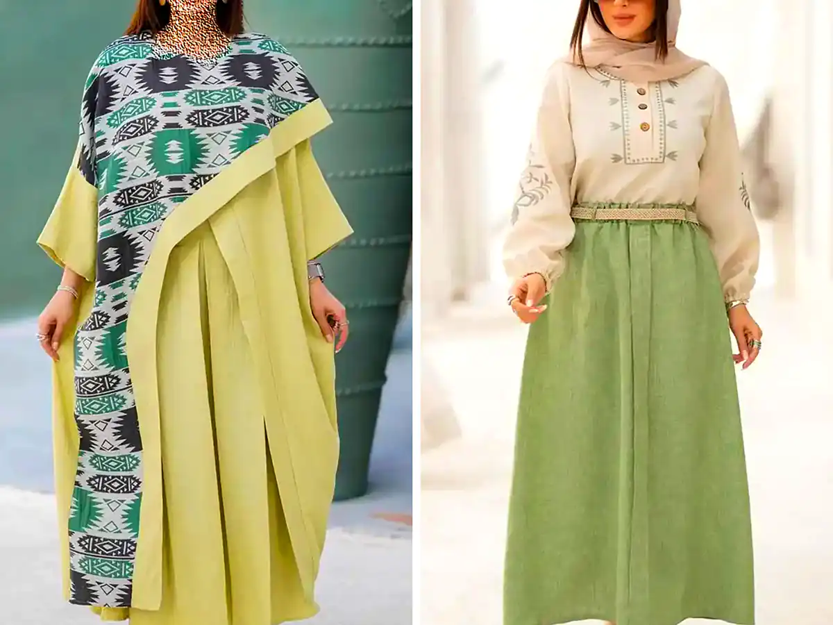مانتو زنانه با طراحی مدرن