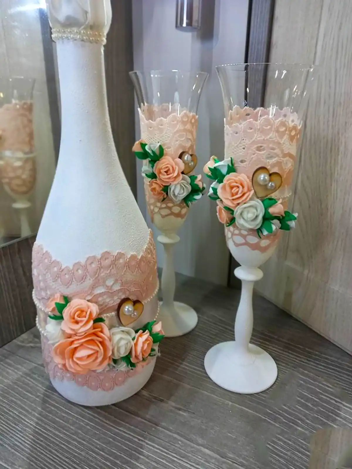 مدل بطری خلاقانه برای جهیزیه