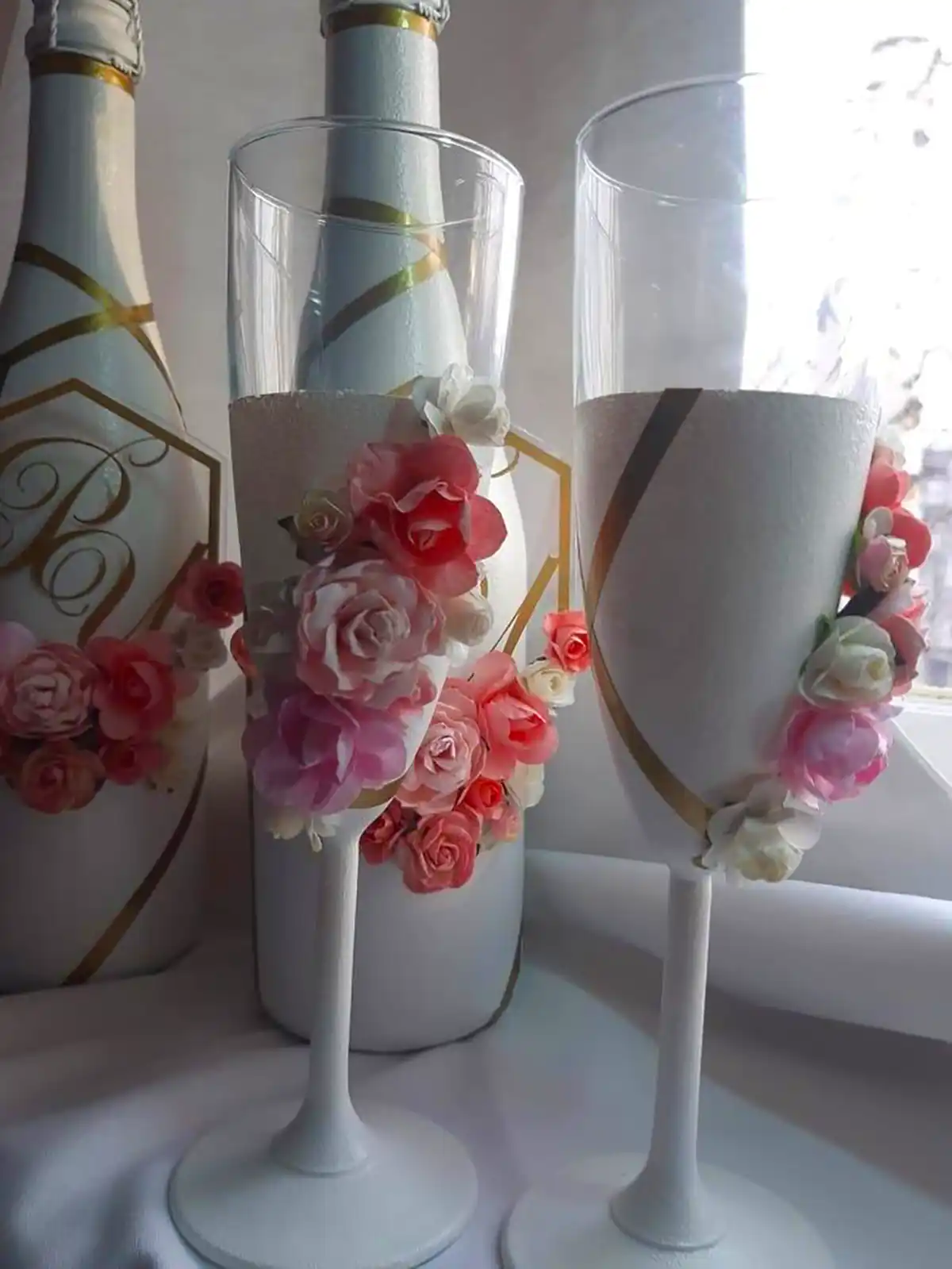 مدل بطری خلاقانه برای جهیزیه