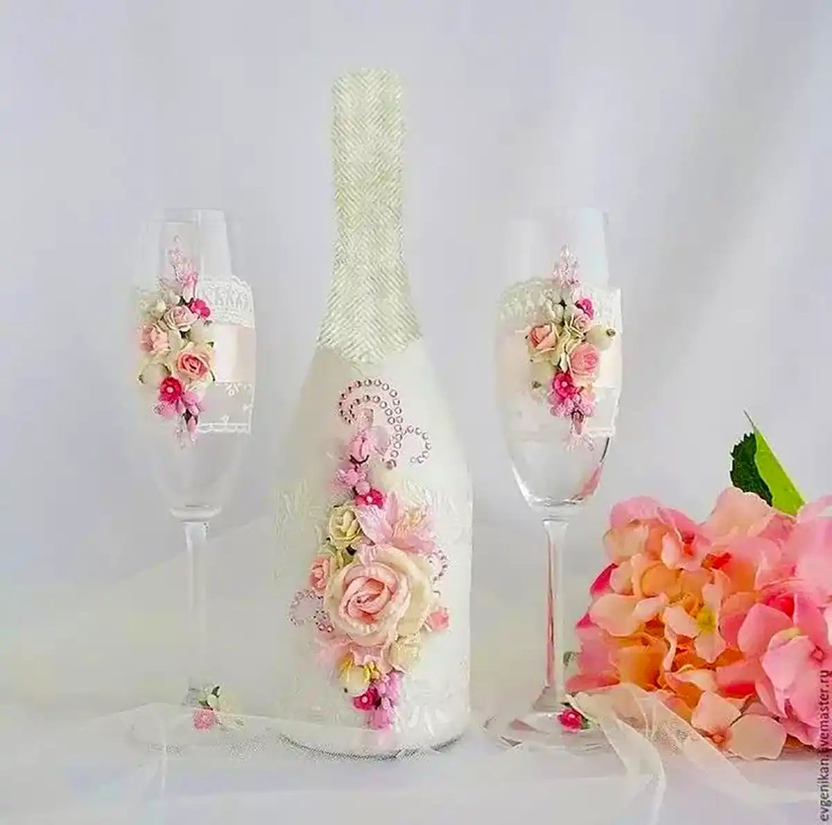 مدل بطری خلاقانه برای جهیزیه