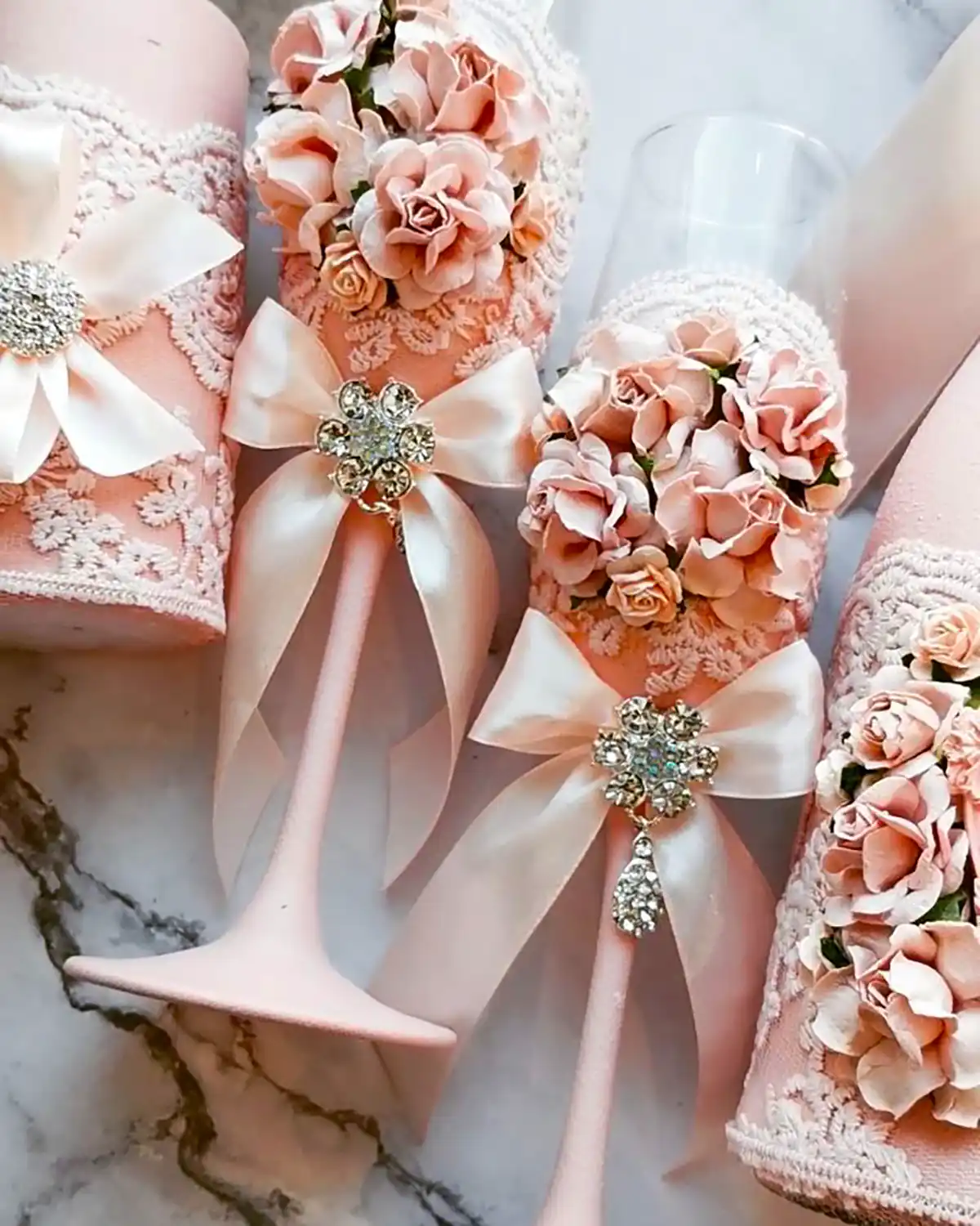 مدل بطری خلاقانه برای جهیزیه