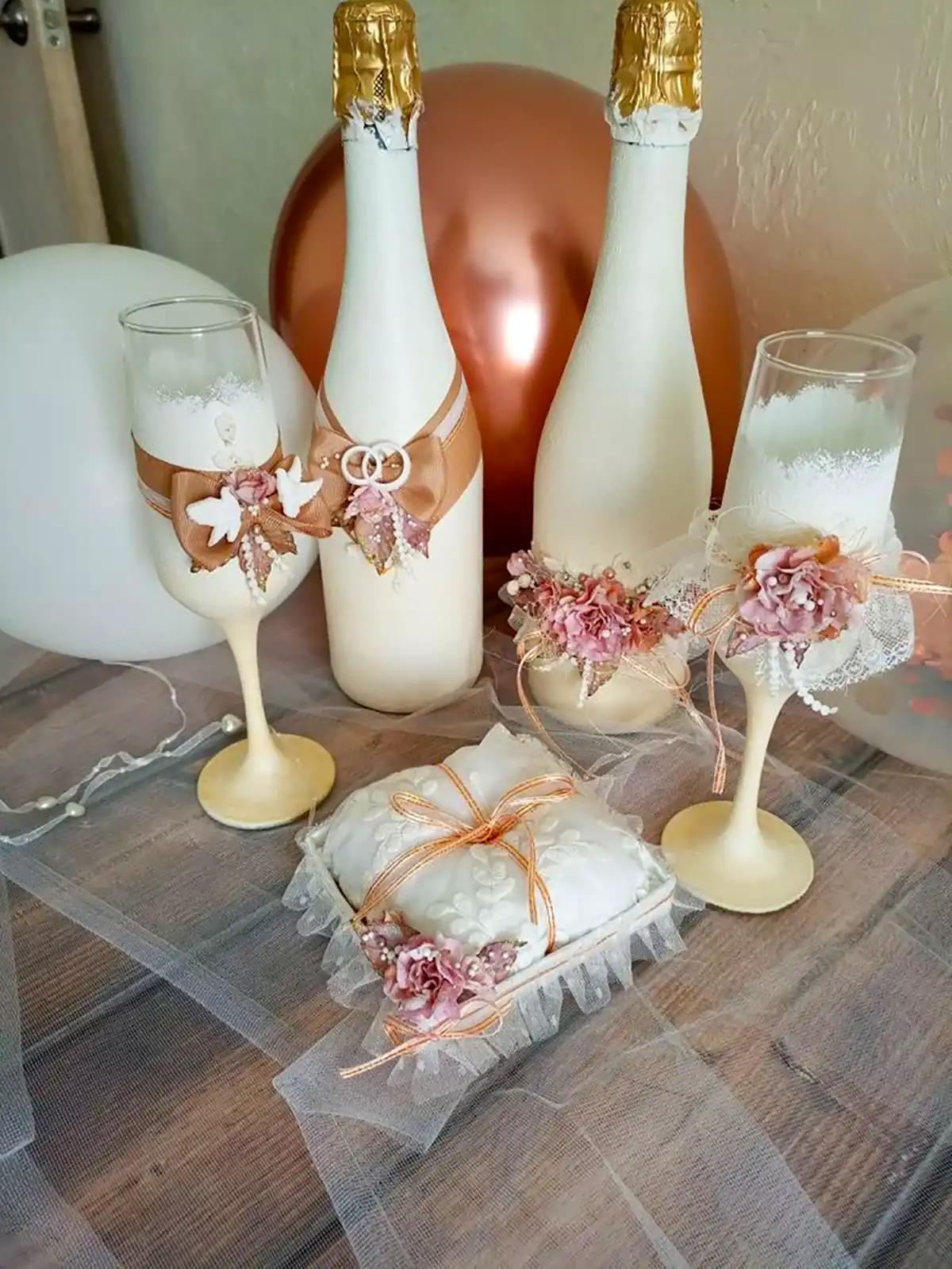 مدل بطری خلاقانه برای جهیزیه