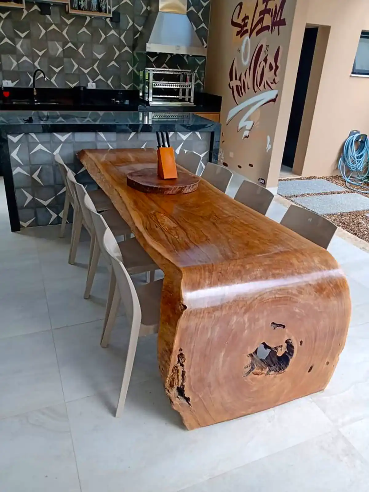 مدل میز ناهارخوری چوبی 