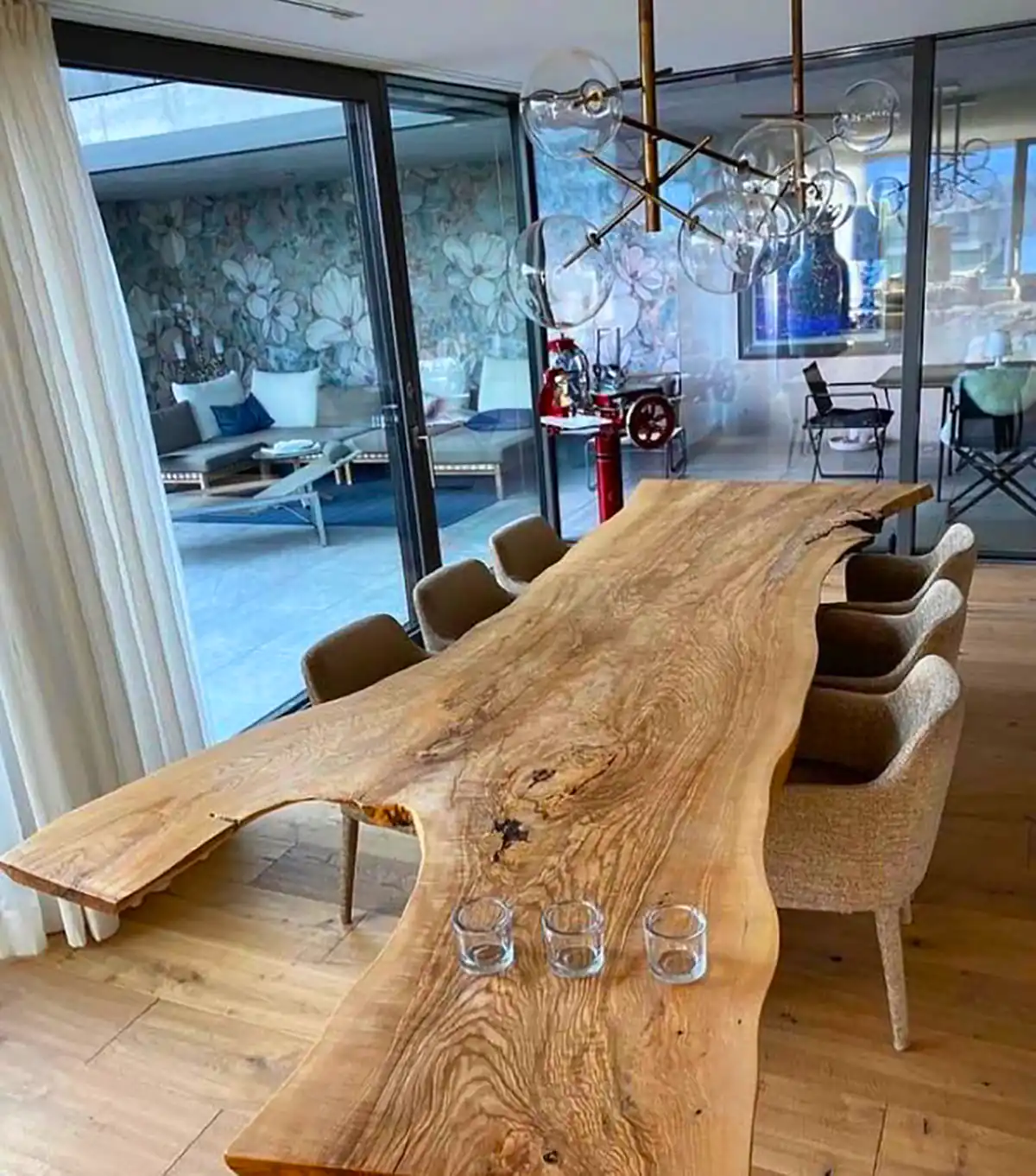 مدل میز ناهارخوری چوبی 