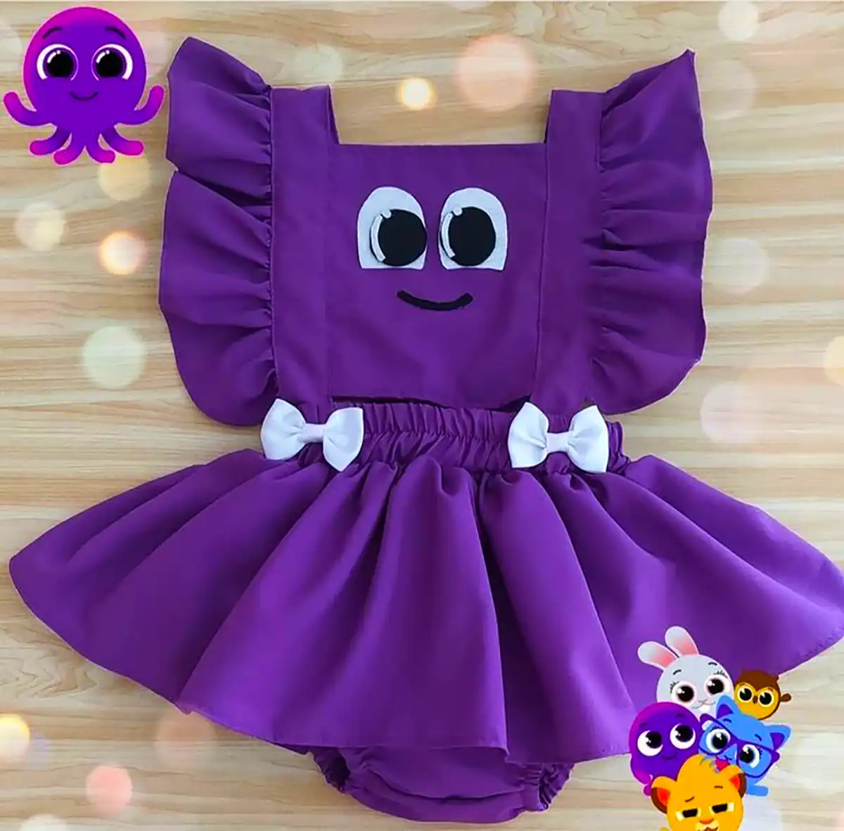 پیراهن گوگولی و ناز بچگانه