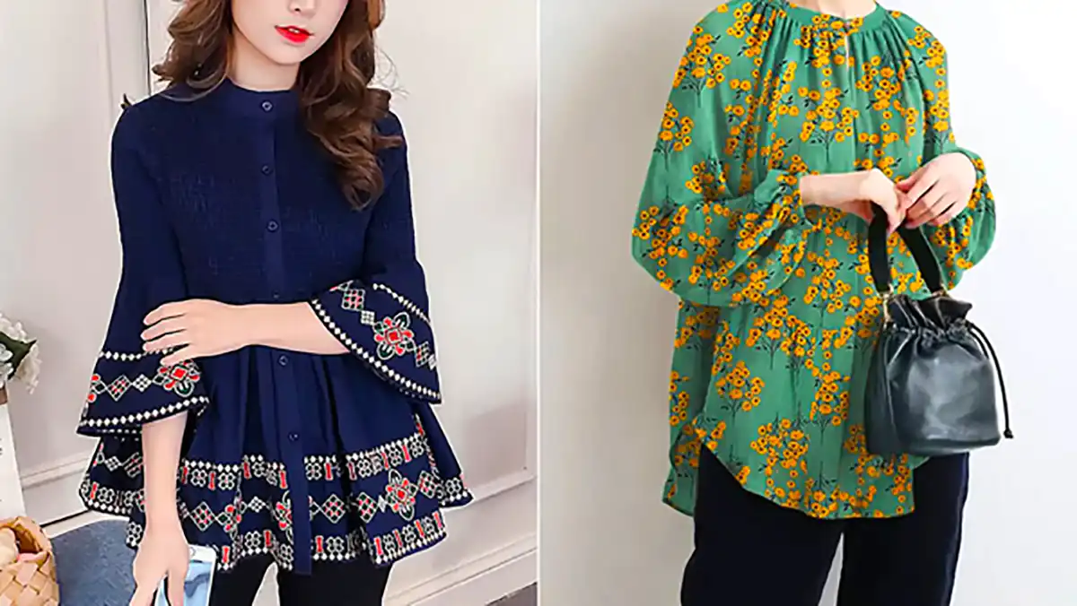 شومیز نخی و خنک تابستانه