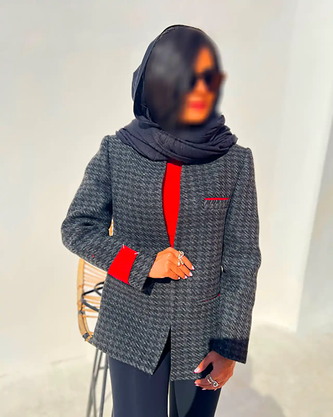 مانتو کتی طرحدار خاص پائیزه