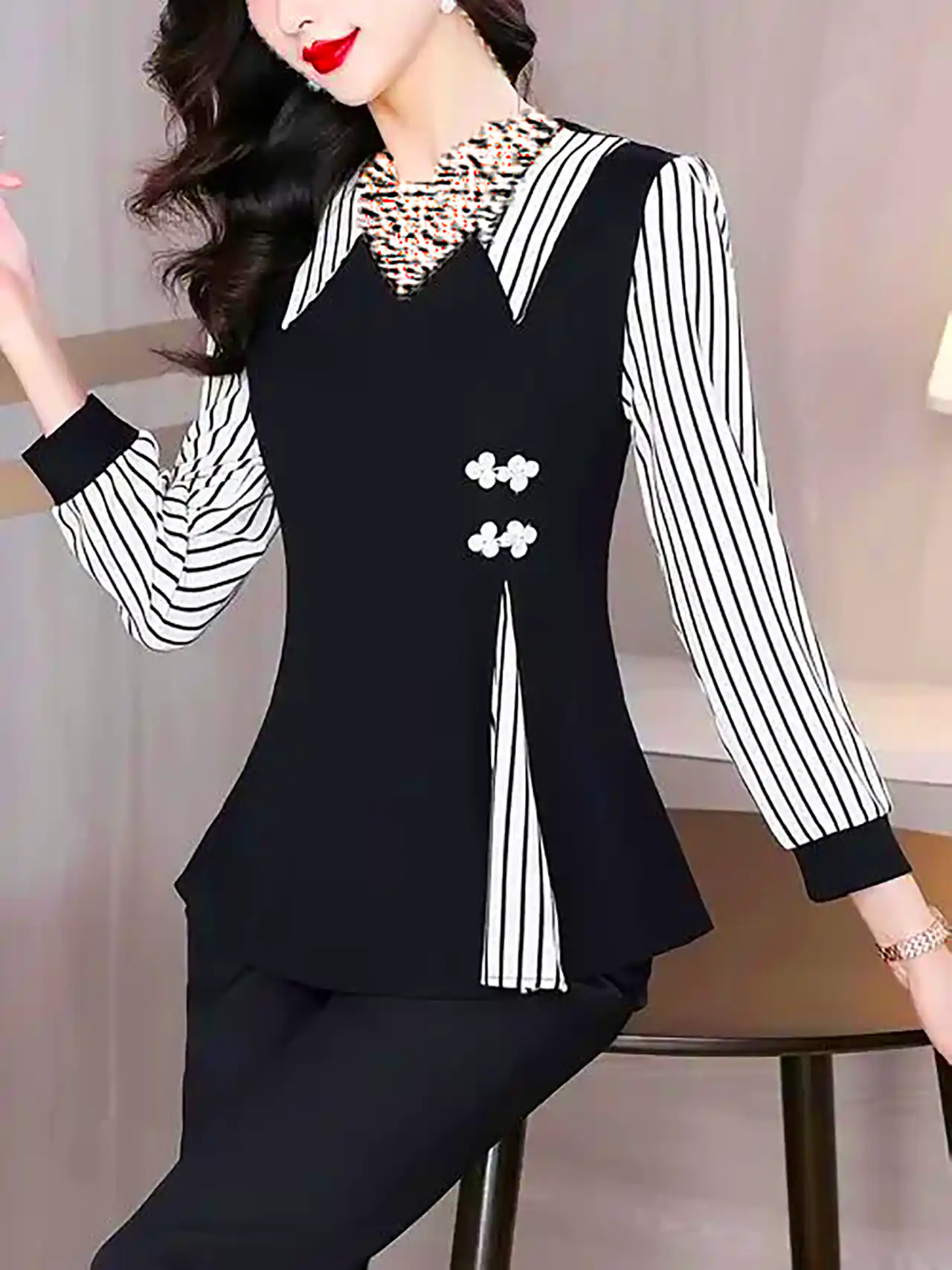 بلوز شلوار مازراتی مجلسی زنانه