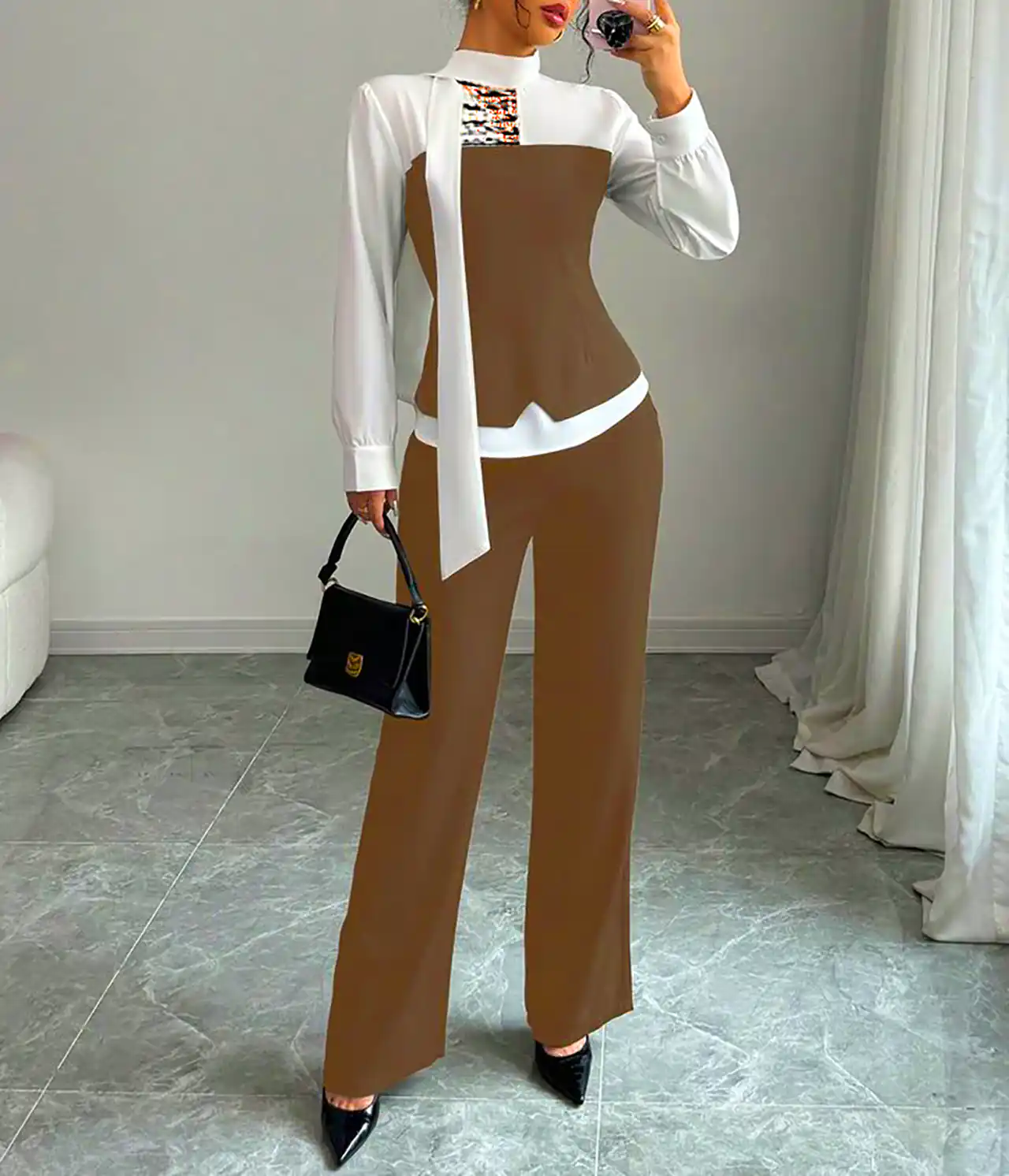 بلوز شلوار مازراتی مجلسی زنانه