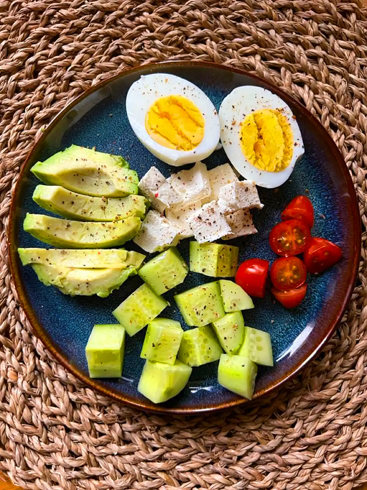 بشقاب غذای رژیمی