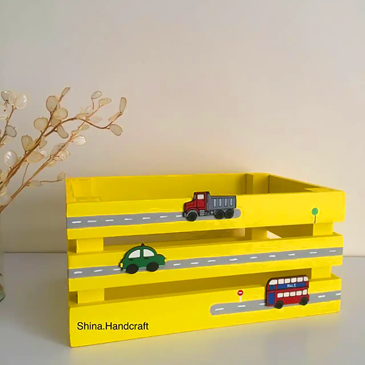 باکس چوبی برای اتاق کودک 