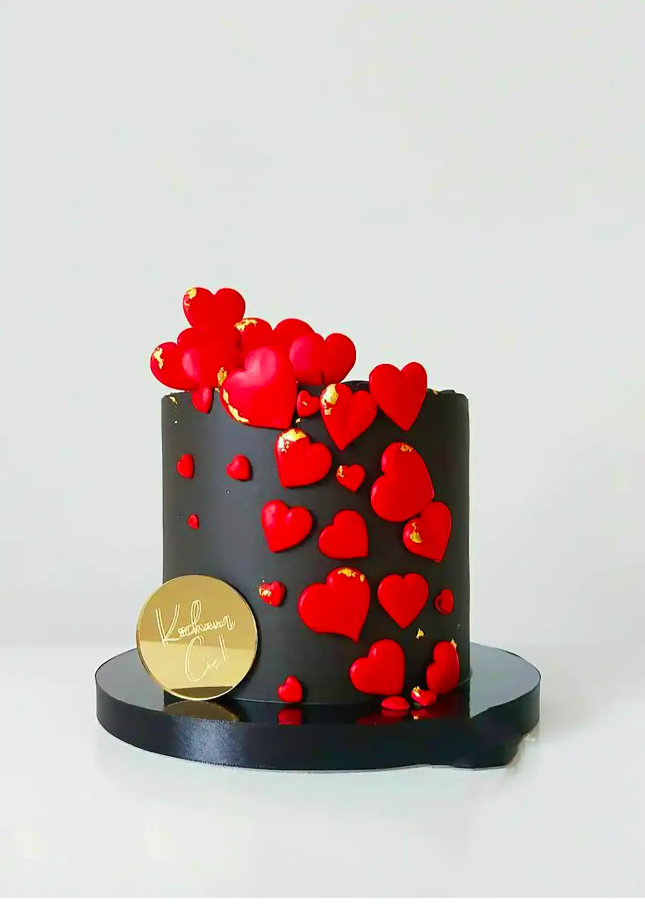 کیک تولد قلبی