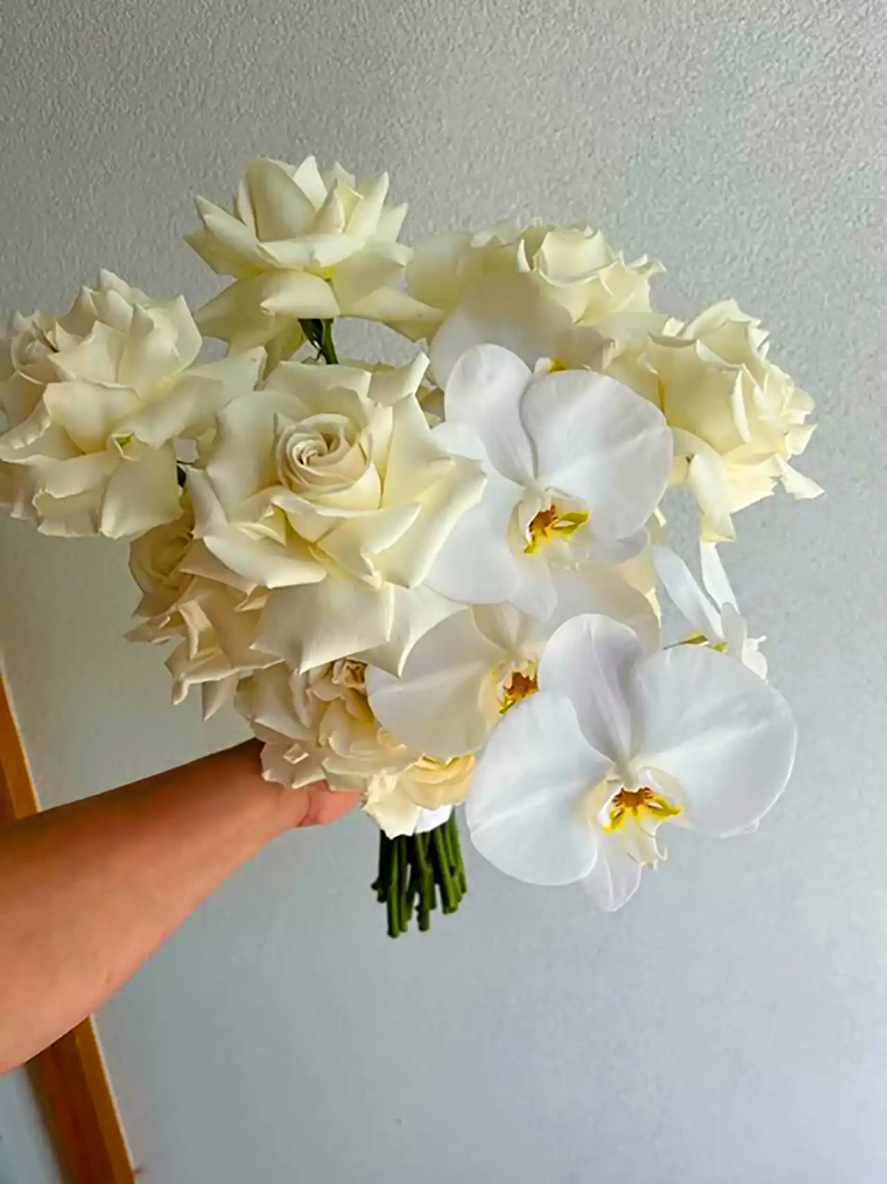دسته گل عروس با طراحی خاص