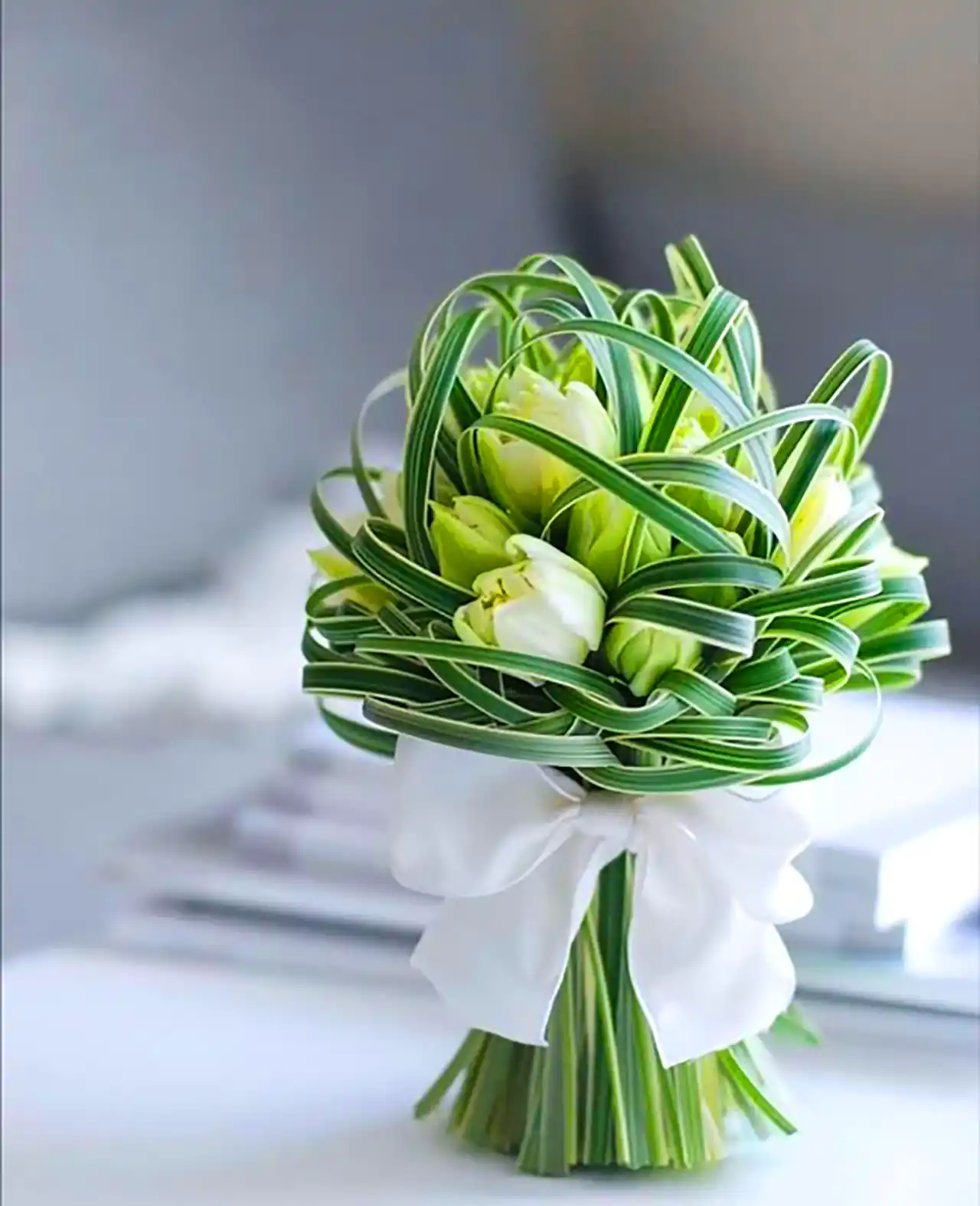 دسته گل عروس با طراحی خاص