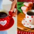 ماگ فانتزی قلبی؛ 15 ایده خفن برای ست کردن میز صبحانه
