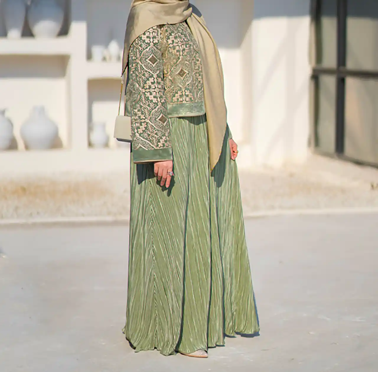 مانتو عبایی کاربردی شیک