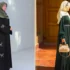 مانتو عبایی مشکی با دوخت نفیس؛ راز استایل لوکس بانوان ایرانی + ۱۵ مدل متفاوت