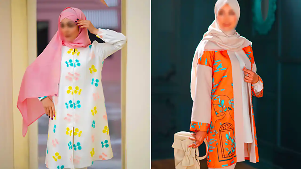 مانتو شیک با دوخت حرفه ای