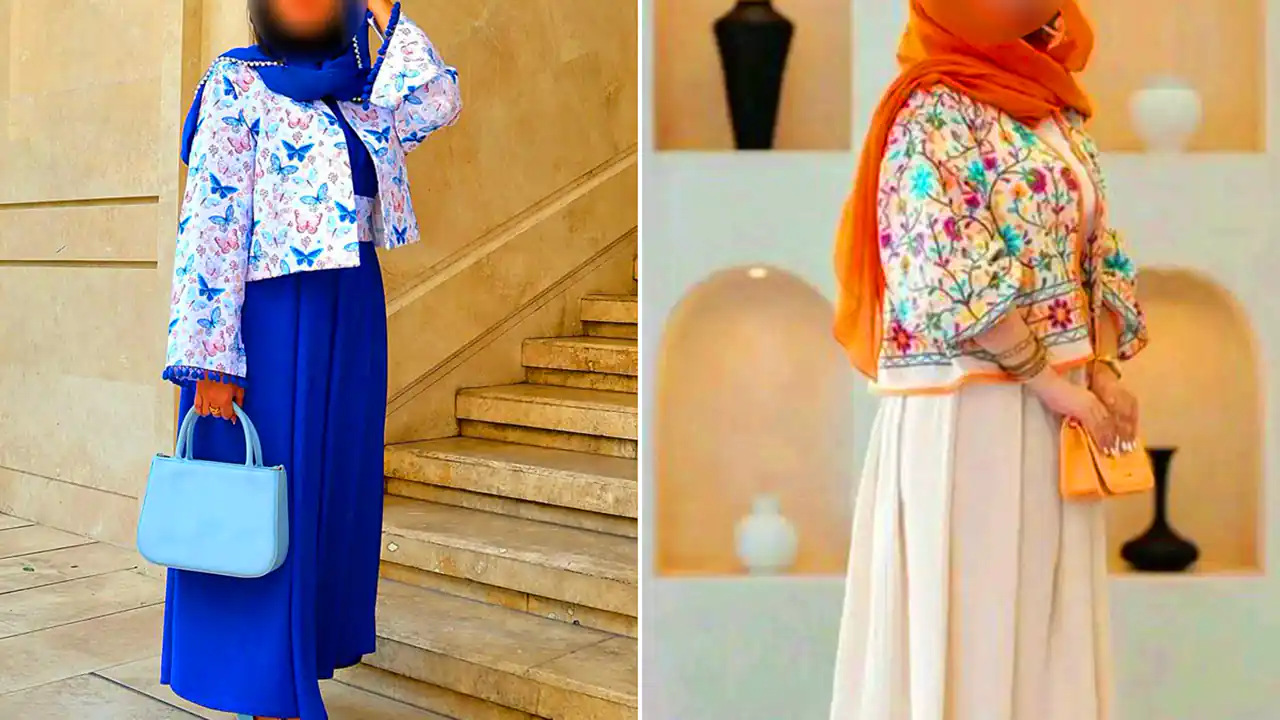 شومیز دامن خاص و رنگی
