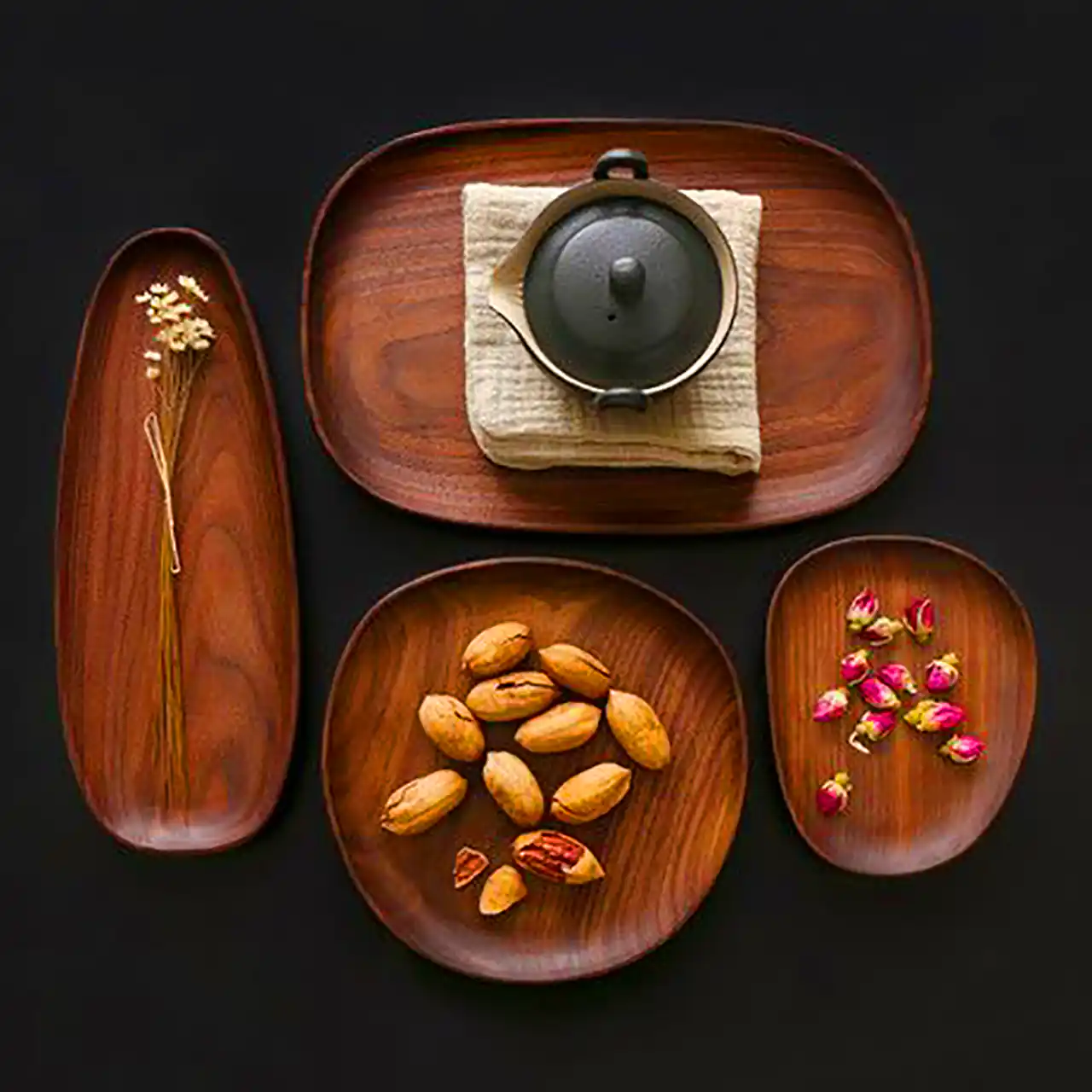 ظروف چوبی پذیرایی