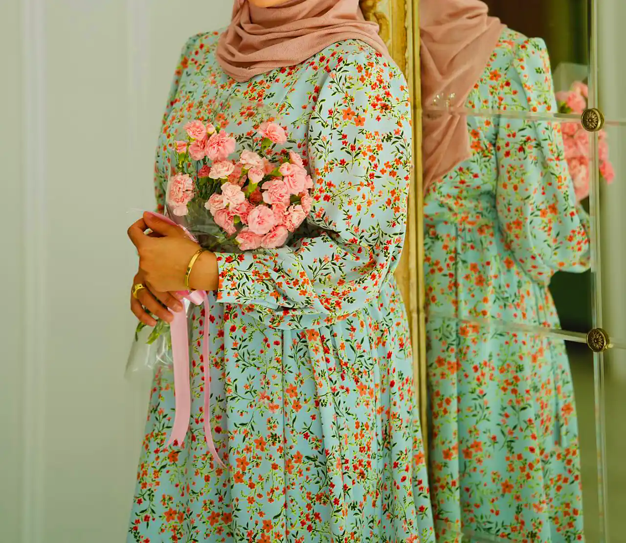 مانتو پوشیده دخترانه پاییزی شیک
