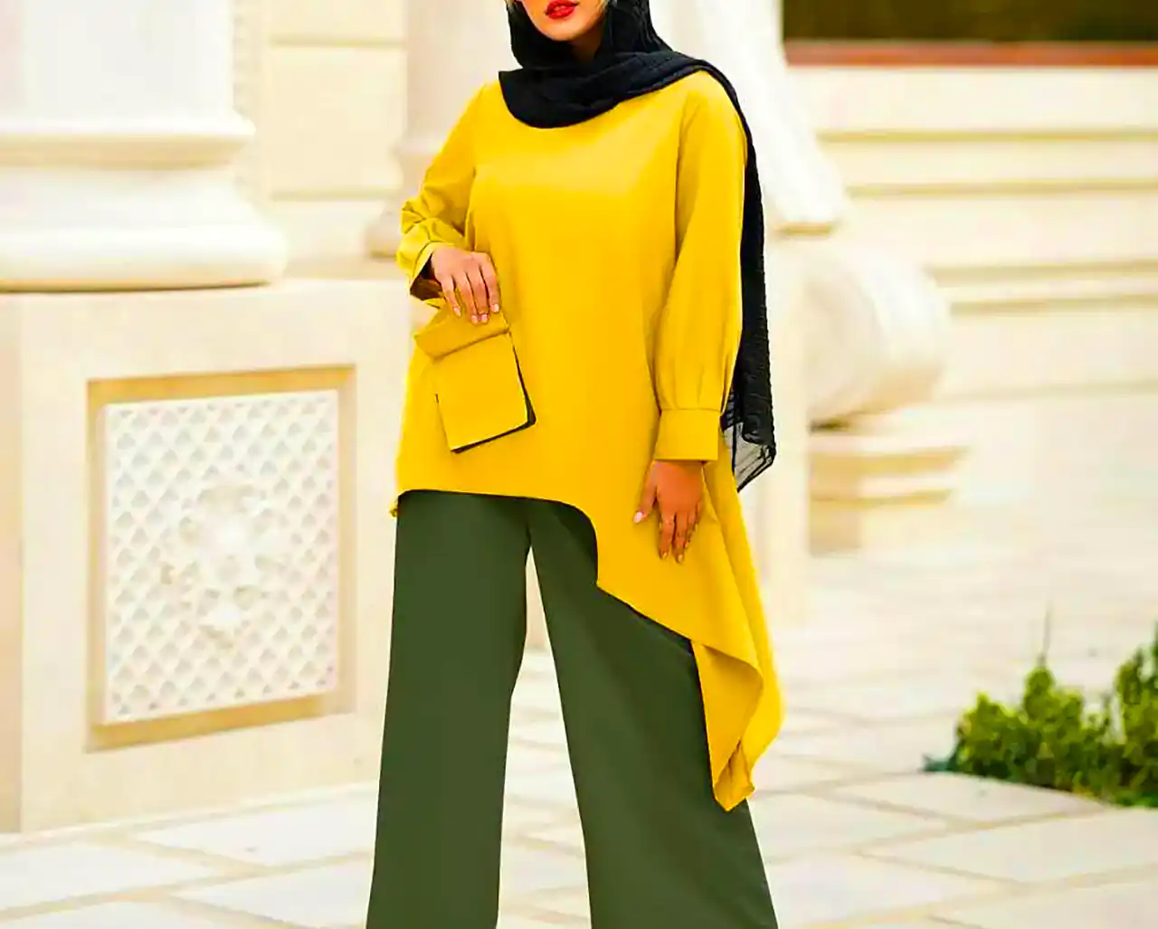 تیپ اسپرت روزانه نخی بلند