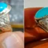 انگشتر فیروزه نقره ای مردانه؛ سنگی آرام‌بخش با ظاهر شیک + ۱۵ مدل جدید