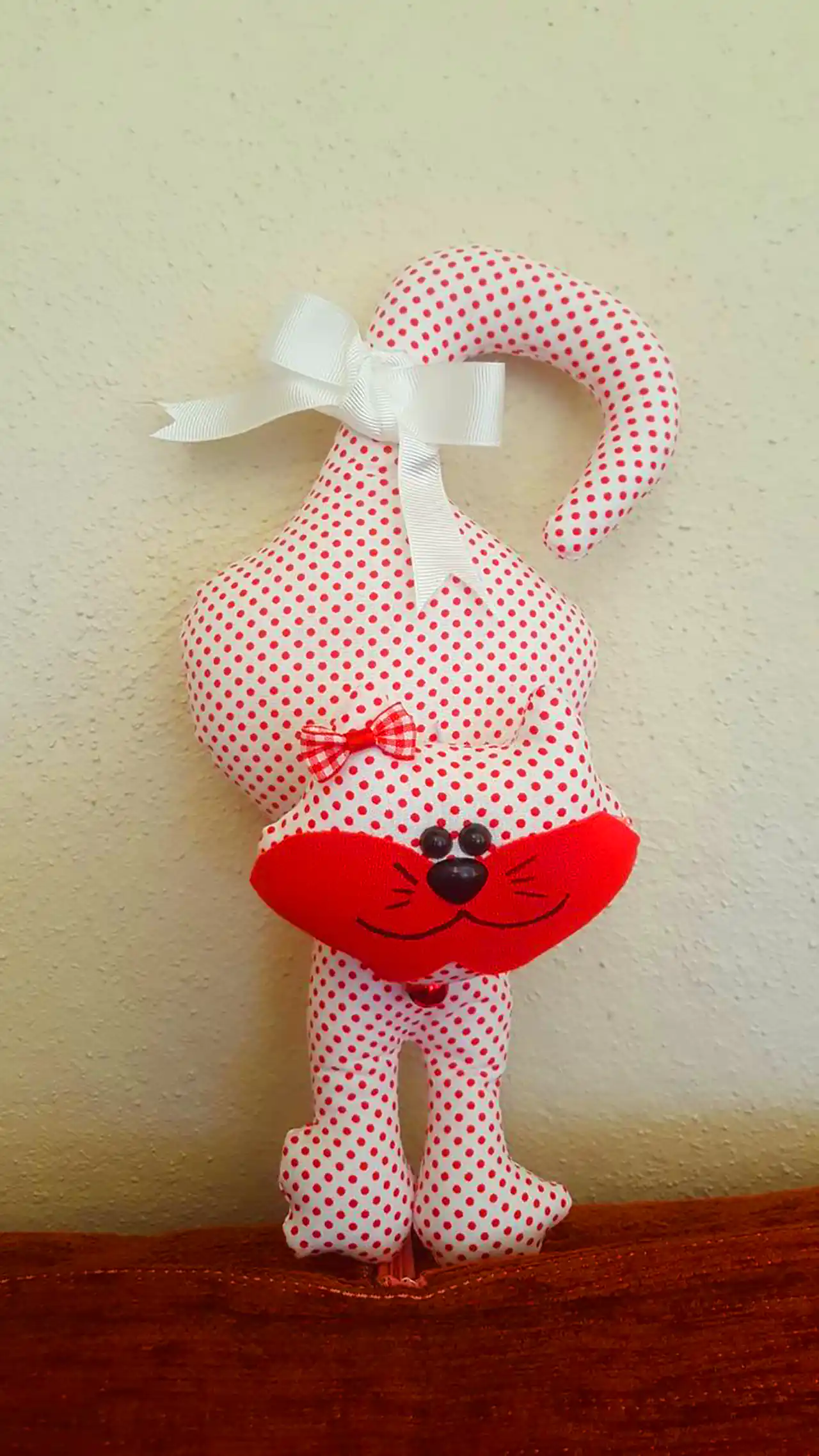 عروسک گربه پارچه ای