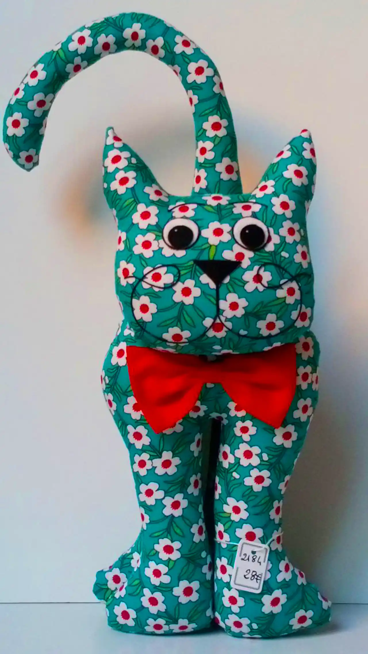 عروسک گربه پارچه ای