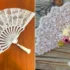 بادبزن عروس شیک؛جلوه‌ای از ظرافت روز عروسی +15 ایده خاص