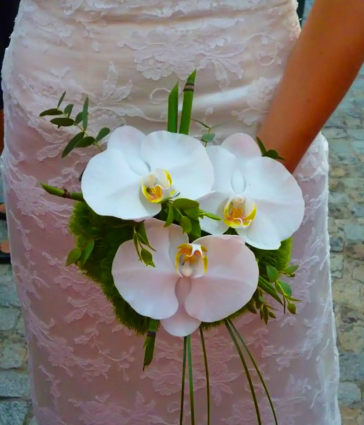 دسته گل حلقه ای عروس