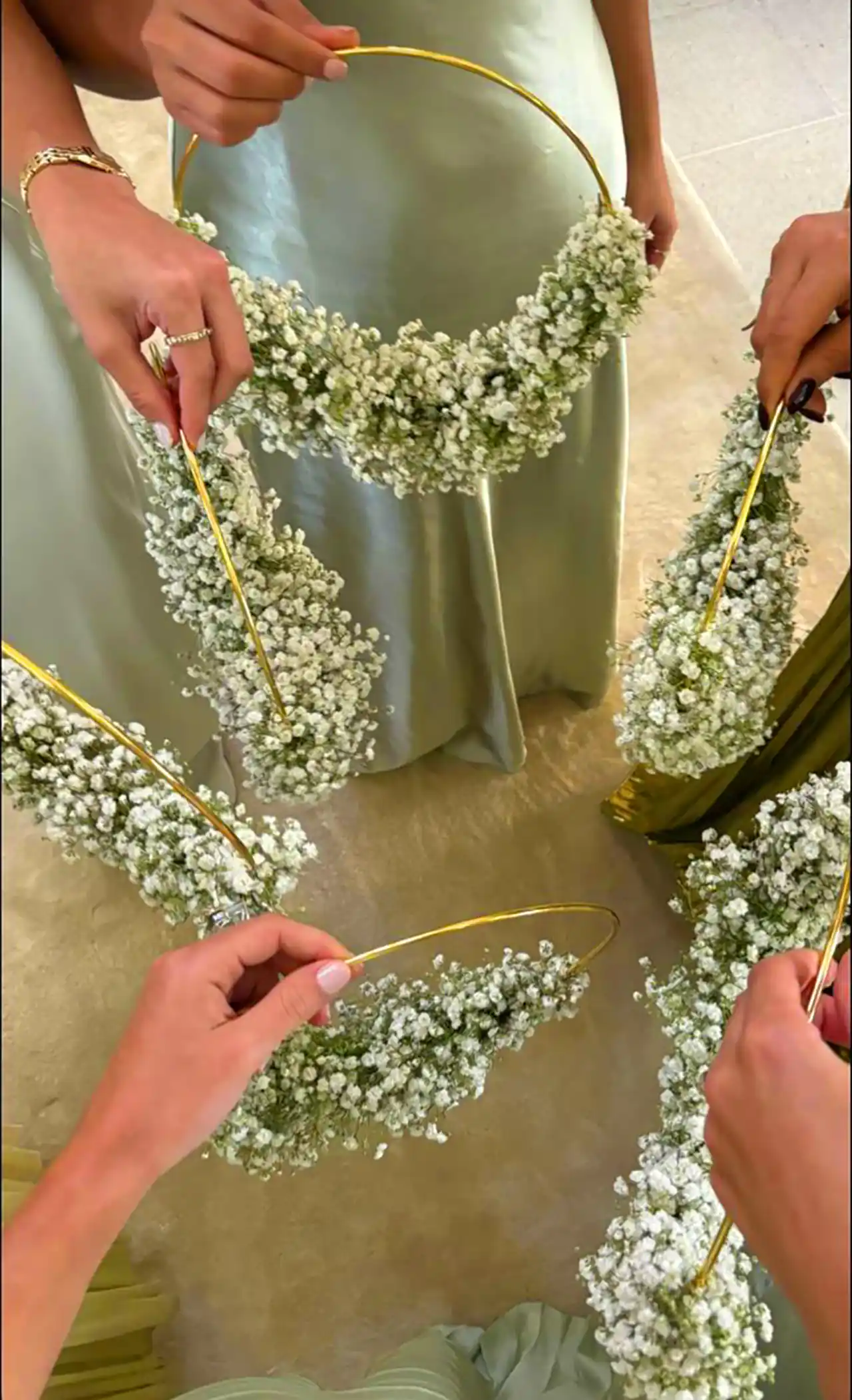 دسته گل ست ساقدوش عروس