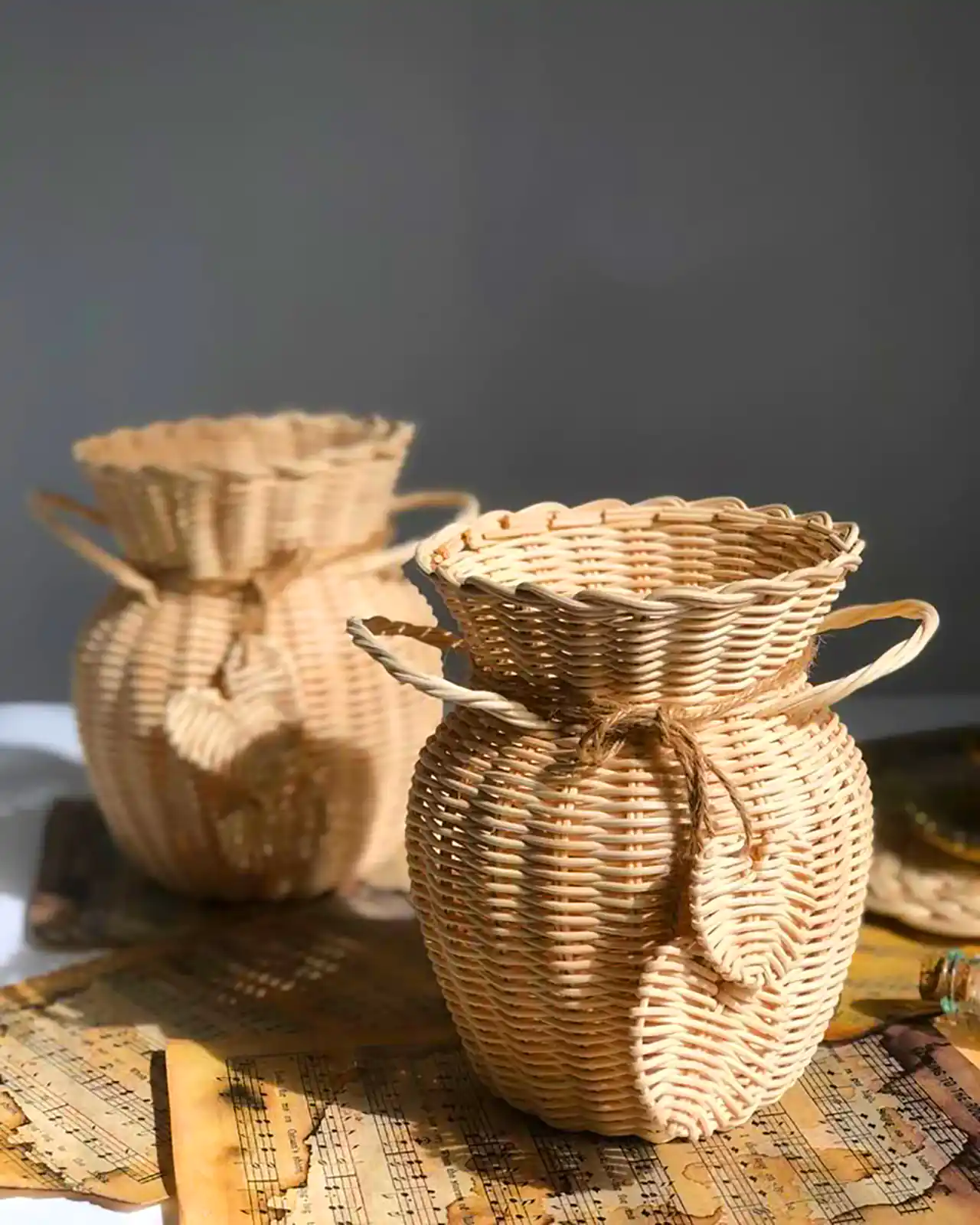 دستسازه های حصیری دکوری و کاربردی