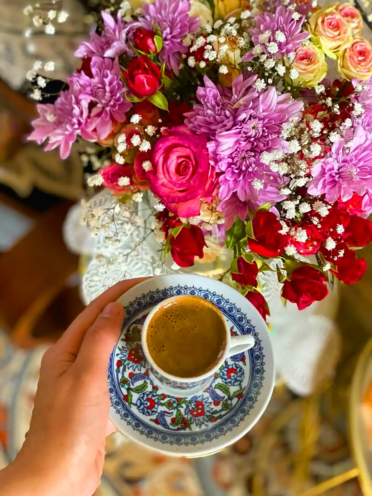 فنجون قهوه خوری زیبا