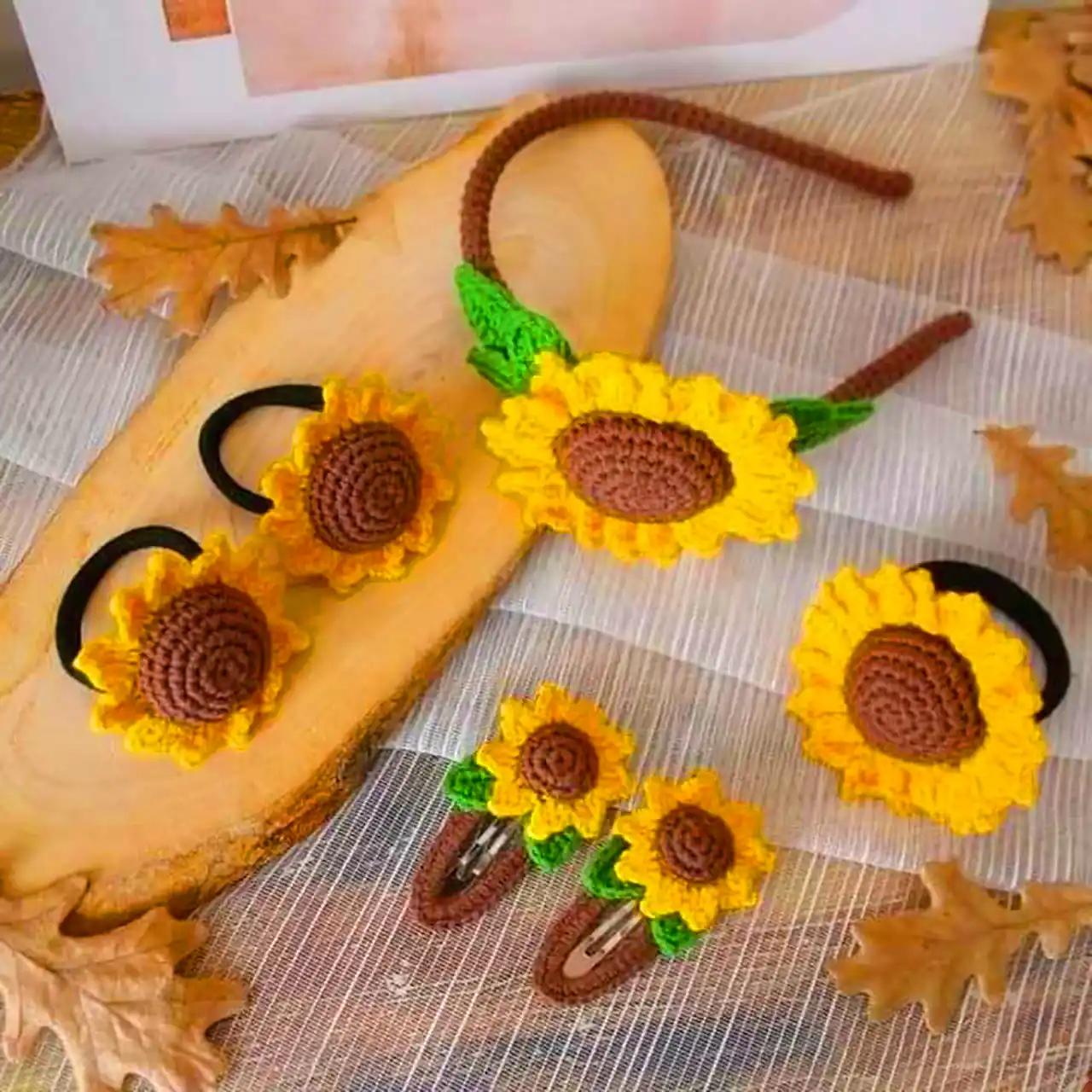گیره مو بافتنی