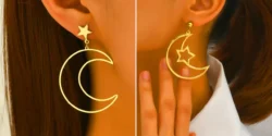 گوشواره ستاره طلا؛ انتخابی مینیمال و خاص برای همه سلیقهها + ۱۵ ایده زیبا