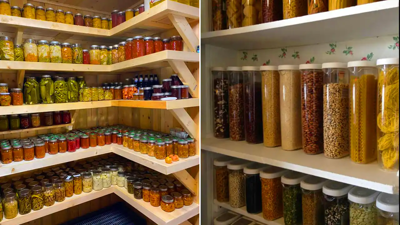 ایده نظم دهی کابینت ادویه و حبوبات