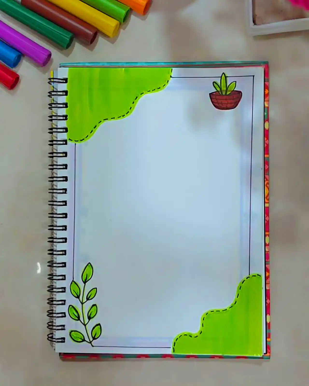 ایده دیزاین دفتر مشق
