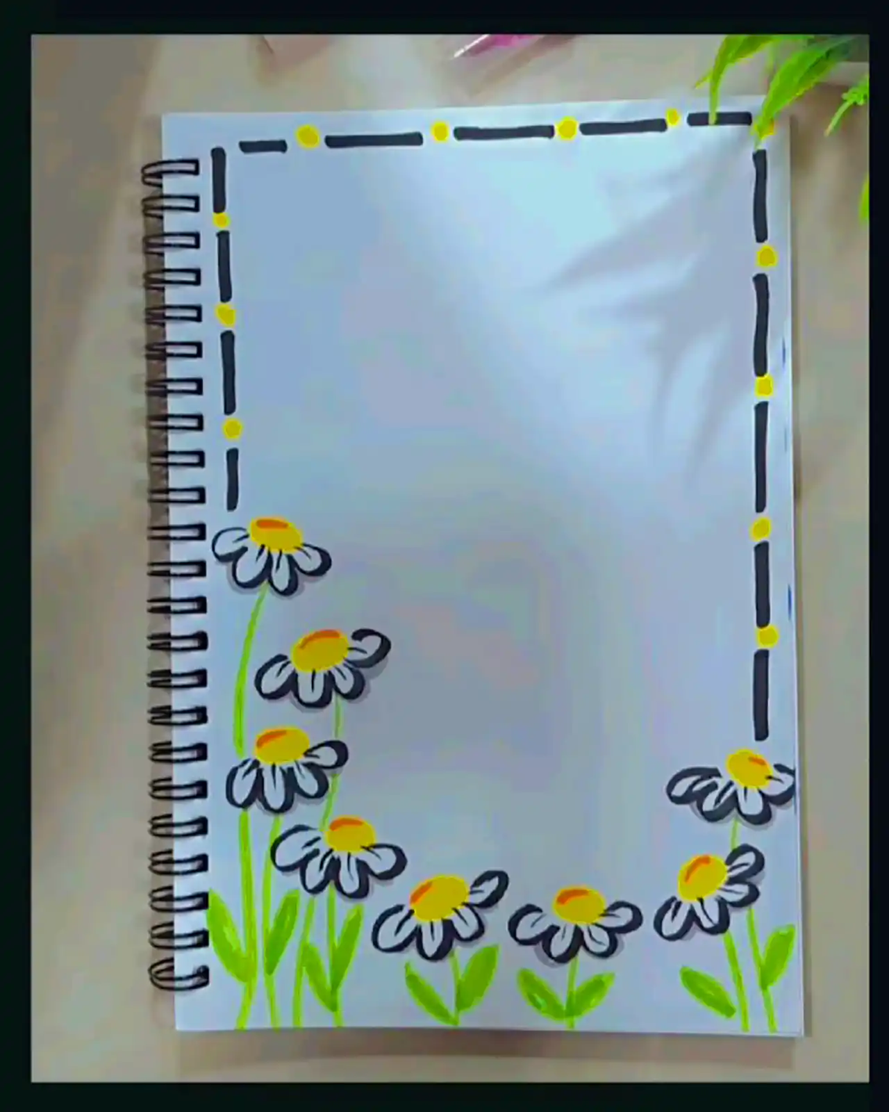 ایده دیزاین دفتر مشق