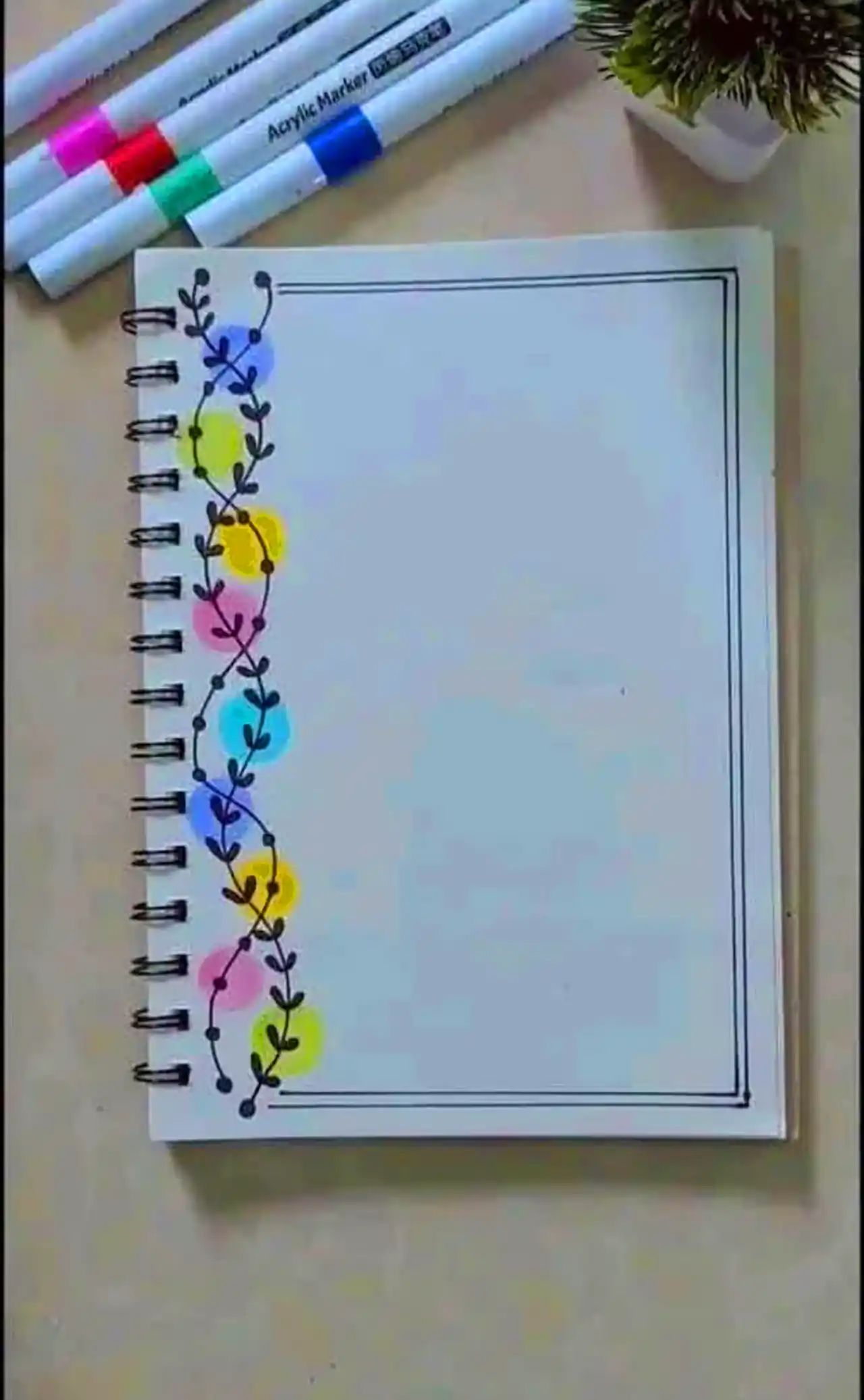 ایده دیزاین دفتر مشق