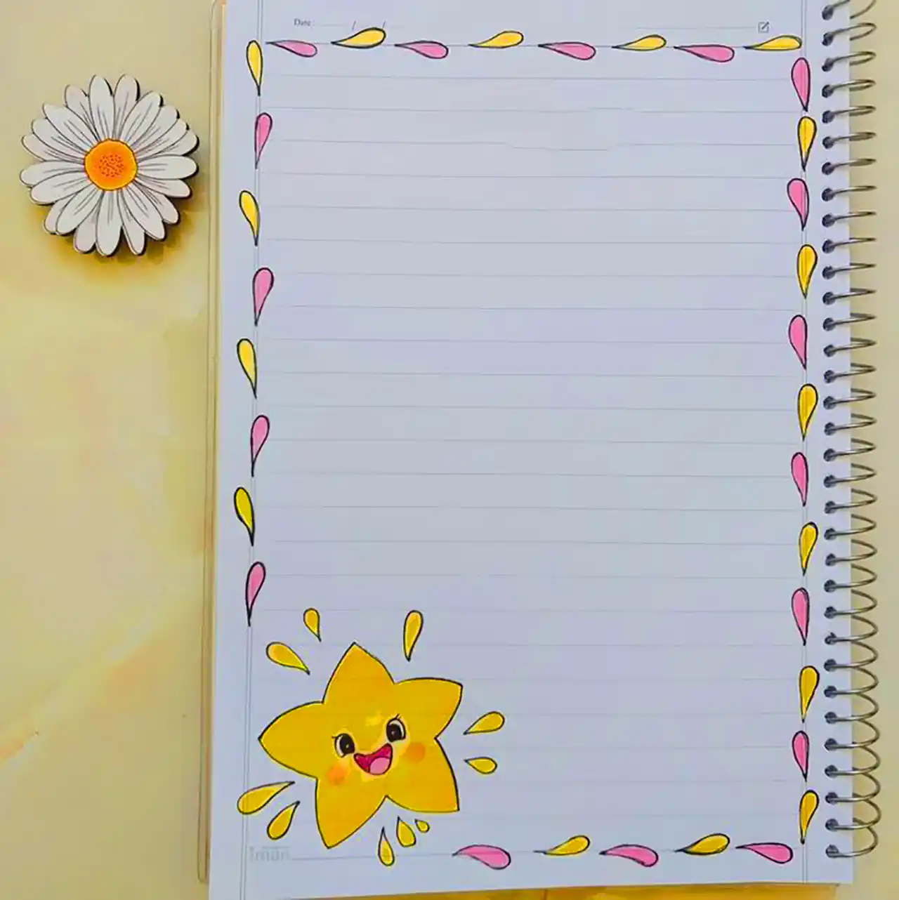 ایده دیزاین دفتر مشق