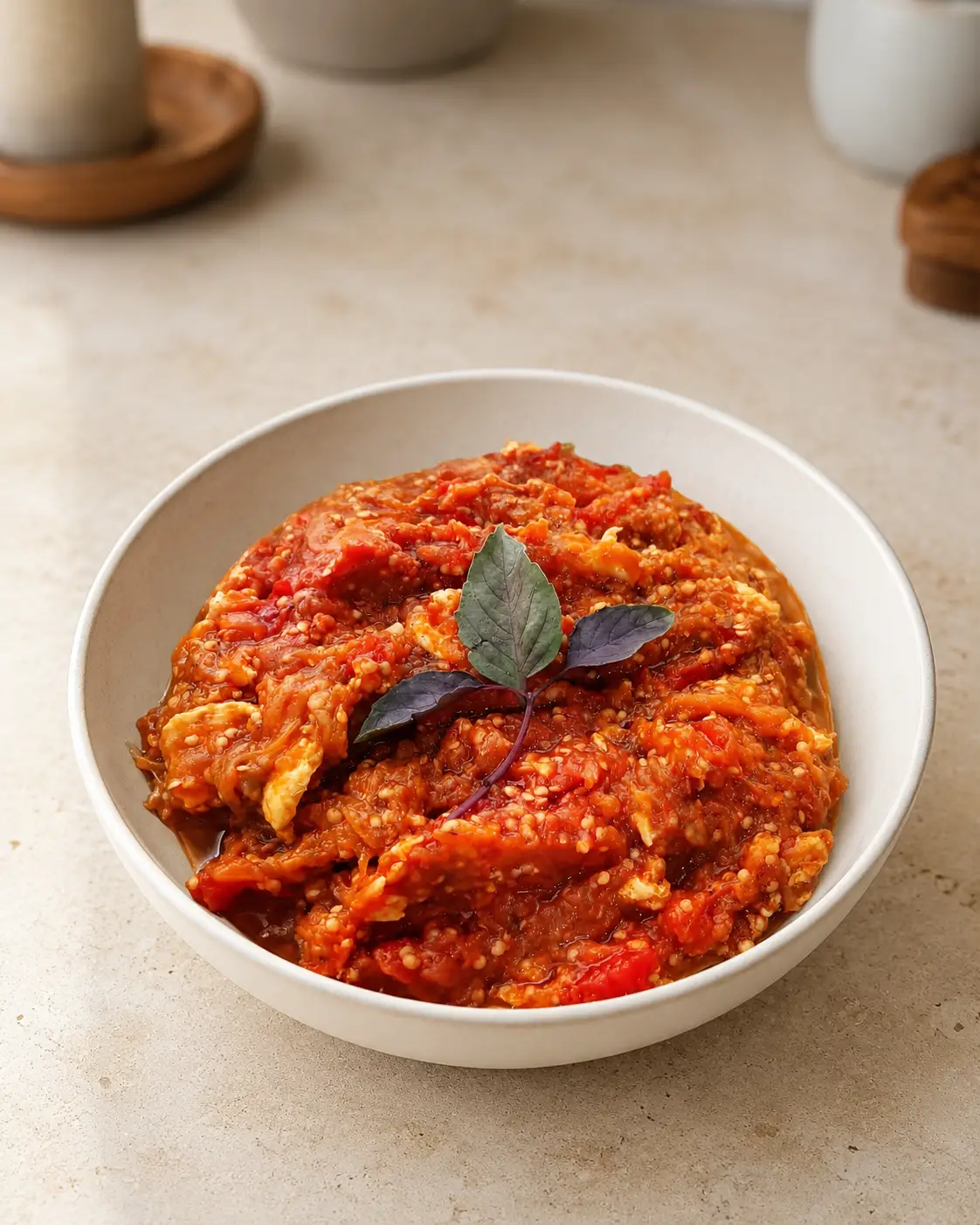 طرز تهیه میرزا قاسمی با بادمجان کبابی