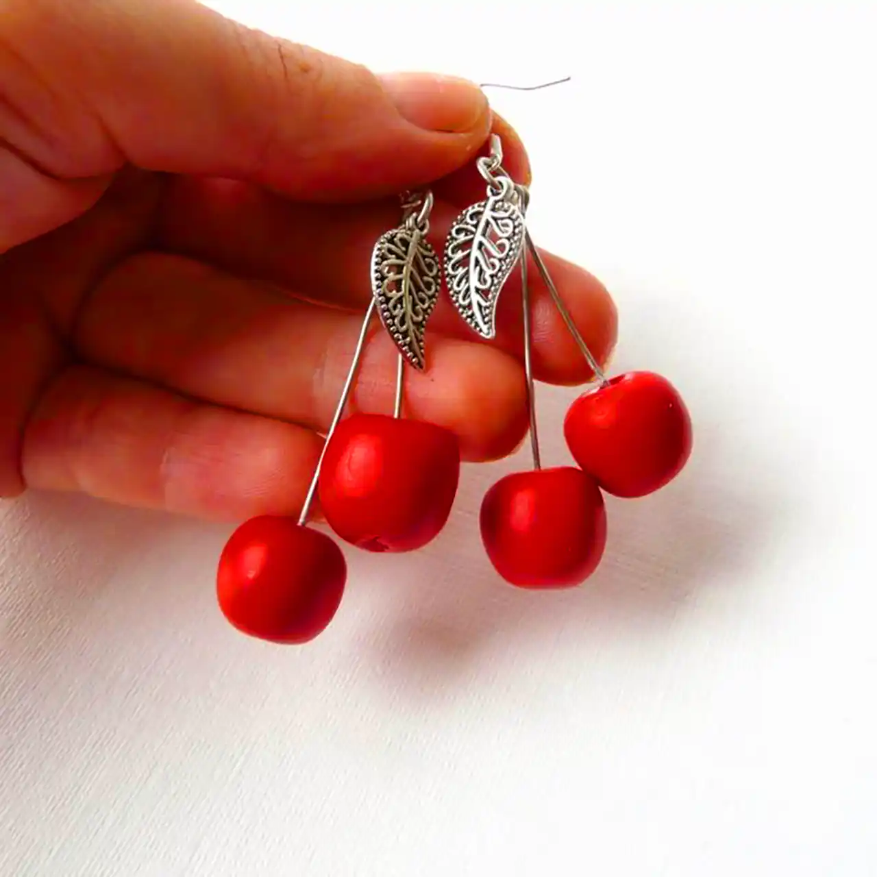گوشواره میوه ای شاد رنگی