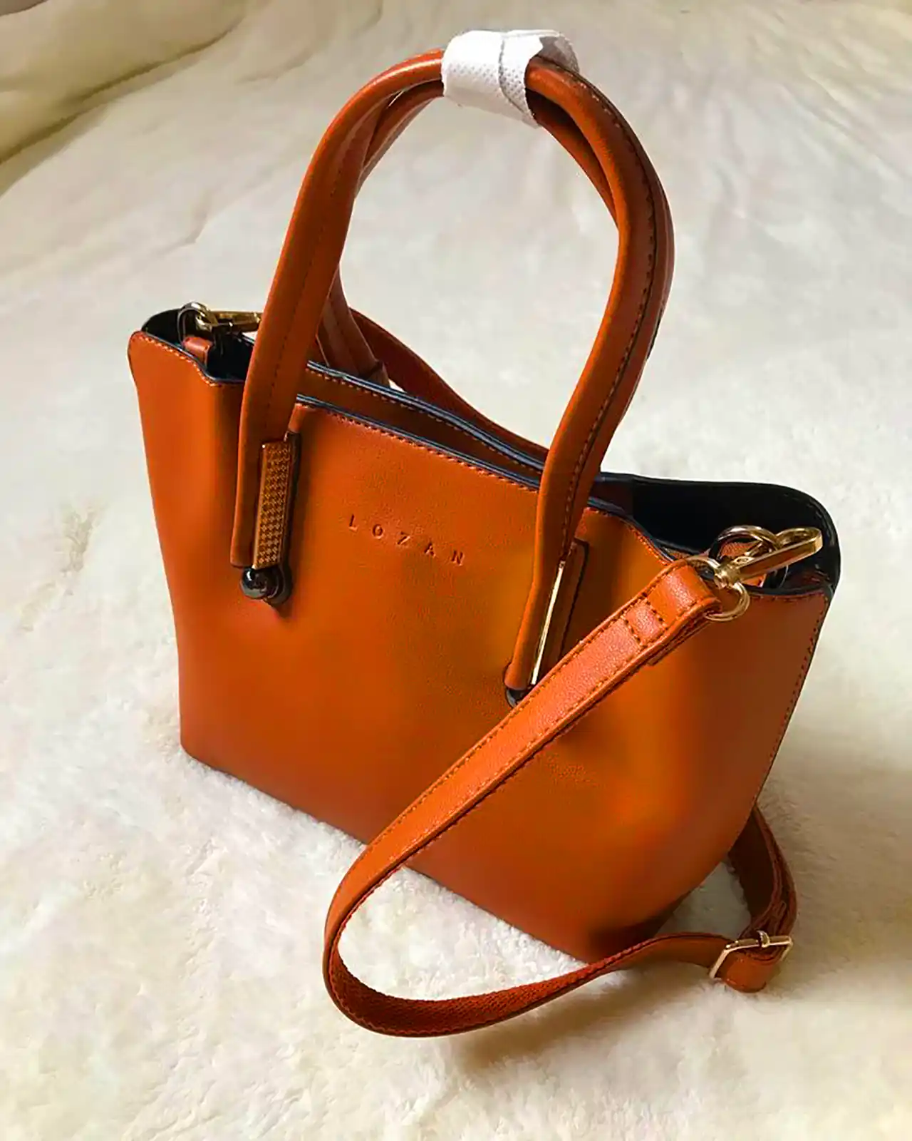 کیف چرمی قهوه ای شیک 